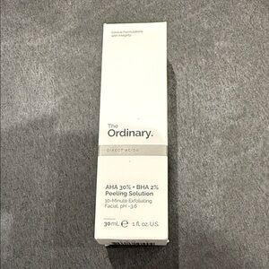 The Ordinary AHA 30% + BHA 2% Peeling Solution - never used